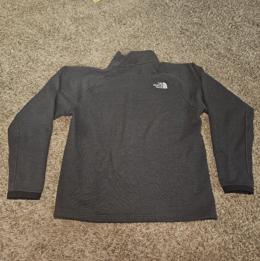 The North Face Fleece Men's Medium Black Full Zip Jacket Outdoor‎ Walk Hike